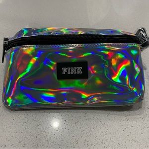 Victoria’s Secret Pink small iridescent bag NWT